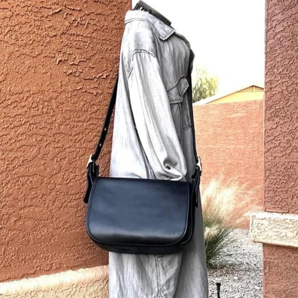 Coach | Bags | Vintage Coach 995 Patricias Legacy Bag Black | Poshmark